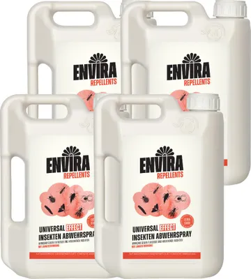 Produktbild von Envira Universal Effect Insekten Abwehrspray im Vorteilspack 4x2L
