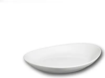 Obrázek produktu pro Bílé porcelánové talíře gondola x 6 - D 21 cm - Tivoli