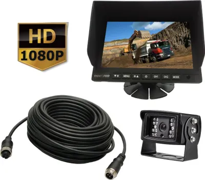 Image de Kit caméra de recul AHD 1080P moniteur 7'' 15m