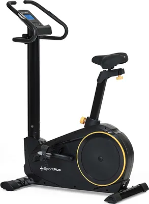 Produktbild von SportPlus I Heimtrainer I mit Wattanzeige für Zuhause, ca. 10 kg Schwungmasse, 24 Widerstandsstufen, Handpulssensoren, Stepper, max Benutzergewicht 150 kg, SP-HT-9600-B-iE