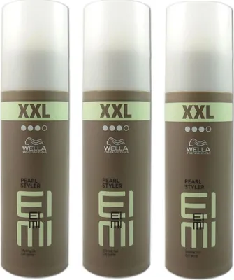 Produktbild von 3 x Wella EIMI Pearl Styler XXL Styling Gel 150 ml Set Sondergröße
