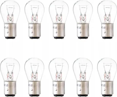 Image de P21/4W Ampoules 12V Blanc Feux Stop De Position Homologation Ece E2