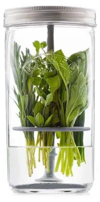 Obrázek produktu pro Kilner 0025.093, Sklenice, Kulatý, Průhledná, Sklo, Nerezová ocel, 200 mm
