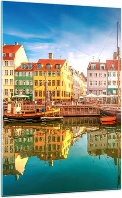 Produktbild von Bilder auf glas - Einteilig - Segelboote Wasser Architektur Hafen - 70x100cm - Glasbilder - Wandbilder - Bilder - Wanddekoration aus Glas - Glas Bilder - Wandbild auf Glas - GPA70x100-2873