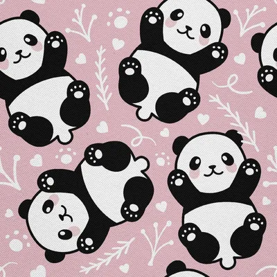 Obrázok produktu pre Vonkajší DEKOSTOFFE OXFORD - Motiv Panda 2 I DX513