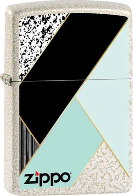 Produktbild von Zippo 49181 Geometrisches Design winddichtlich leichter