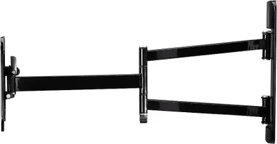 Produktbild von Hama FULLMOTION 46", 75 x 75 mm, 200 x 200 mm, -15 - 5°, 3°, Stahl, Schwarz