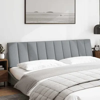 Immagine prodotto di Cuscino Testiera Hanko Grigio Chiaro 200 cm in Tessuto