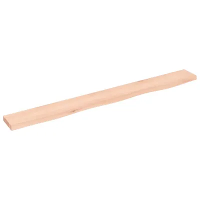 Obrázok produktu pre vidaXL Nástenná polica 100x10x2 cm Dubový masív neošetrený