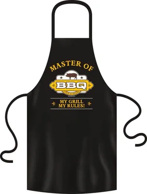 Productafbeelding van Meester van de barbecue, mijn grill, mijn regels - Barbecueschort - Schort