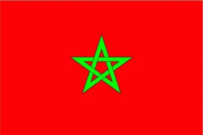 Produktbild von Flagge Marokko 250 x 150cm, Stoffgewicht ca. 100 g/m² -Fahne- Hissfahne- Hissflagge - Sturmflagge -zum hissen - keine billige Chinaqualität!