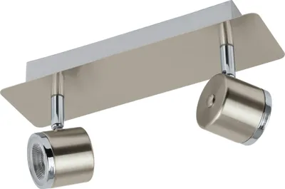 Produktbild von EGLO LED Deckenlampe Pierino, Deckenstrahler, Stahl in nickel-matt, chrom, warmweiß
