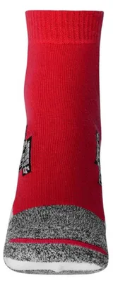 Produktbild von James and Nicholson - Sneaker-Socken für Herren/Damen Uni - Sport LT2704 (35 EU - 38 EU) (Rot/Weiß)