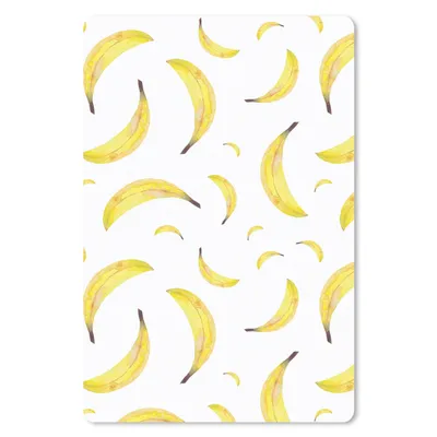Produktbild von MuchoWow® Mauspad Mousepad Bananen - Obst - Gelb 18x27 cm - Mousepads - Maus Mat - Pad - Mausunterlage
