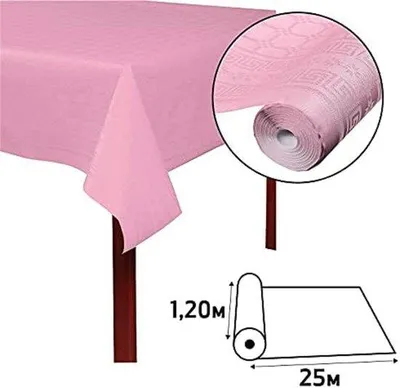 Produktbild von Famanu Tafelkleid Rolle – Einweg-Tischdecke 25 x 1,20 m