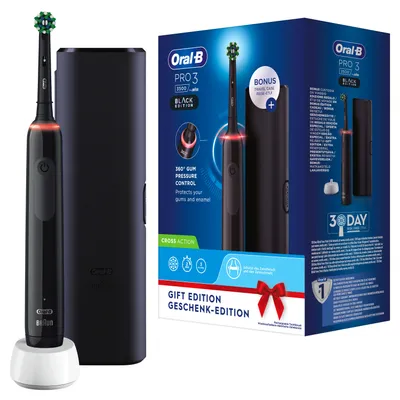 Obrázok produktu pre Puzdro na zubnú kefku Oral-B Pro 3 3500 Black Edition