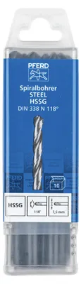 Produktbild von PFERD 25203535, Bohrer, 10 Stück(e)