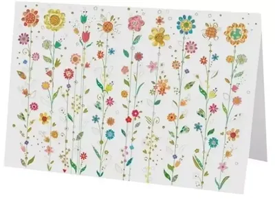 Image de Carnet B6 + enveloppe « Fleurs » - Turnowsky