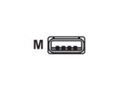 Imagen del producto de Datalogic Cab-424E: Cable USB, 3 metros, modelo 90A052043