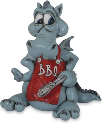 Produktbild von Funny Dragons - Drache Barbeque Drache mit Grillschürze