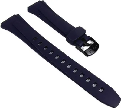 Produktbild von Ersatzband Resin 18mm Nachtblau Casio W-755-2AVES
