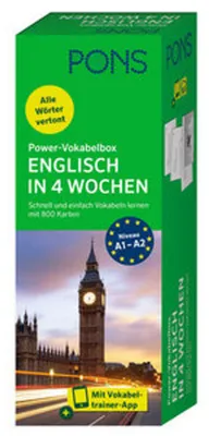 Image de PONS Power-Vokabelbox Englisch in 4 Wochen