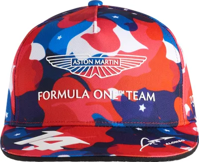 Immagine prodotto di Aston Martin Racing - Squadra di Formula 1 - Cappellino piatto in edizione speciale - Fernando Alonso - USA
