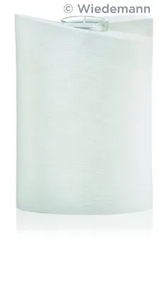 Produktbild von Formenkerze Ellipse mit Teelichteinsatz Perlmutt, 190 x 135 mm, Kerzen Rohling zum selber gestalten
