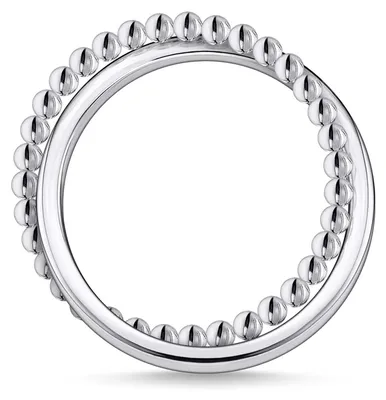 Produktbild von THOMAS SABO Ring Doppel Kugeln Silber 925 Sterling