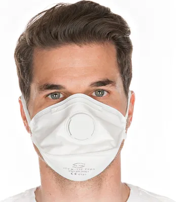 Produktbild von HYGOSTAR Atemschutzmaske mit Ventil Schutzstufe: FFP3