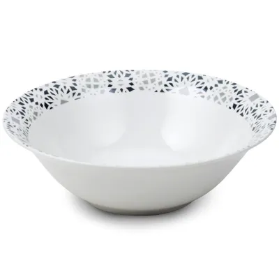 Obrázok produktu pre NAVA porcelánová šalátová misa MAIOLICA GREY hlboká 23 cm 1,4 l