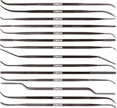 Produktbild von PFERD 19205054 Riffelfeile Länge 150 mm 12 St.