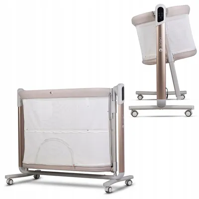 Produktbild von Elektrische Babyschaukel und 4in1-Bett Cavoe COQ Cashmere