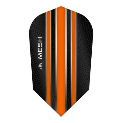 Produktbild von Mission | Mesh | Dart Flights | Slim | 100 Mikron | Orange | 3 Sets = 9 Flights