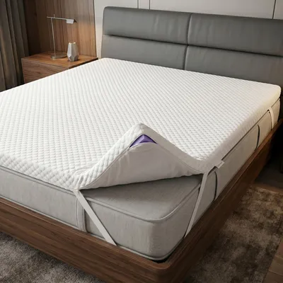 Produktbild von Topper SOFT 120x200cm, Memory Foam Matratzentopper, waschbarer Bezug, geeignet für Federkern & Schaumstoff Matratzen, H2, Matratzenauflage Höhe 5cm
