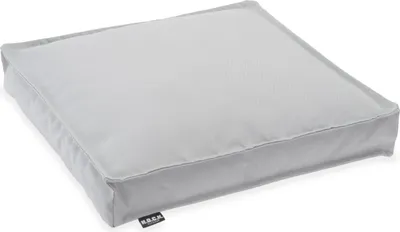 Produktbild von H.O.C.K. Classic Uni Outdoor Sitzkissen - 40x40x5cm Stuhlkissen für Draußen - Wetterfestes Polster Hellgrau