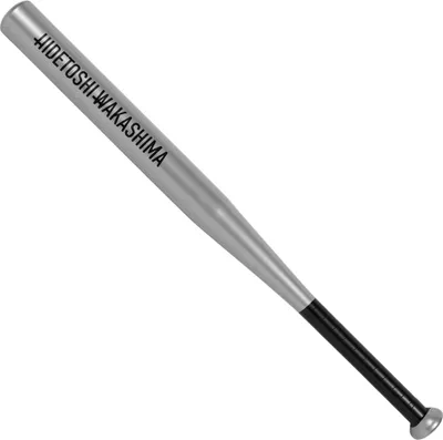 Produktbild von HIDETOSHI WAKASHIMA Baseballschläger 28" Stahl, rostfrei, rutschfester Griff, stabil & leicht ideal für Training & Zuhause als Dekoration silber|HW-22