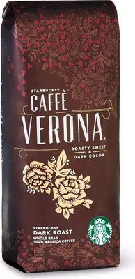 Produktbild von Starbucks Verona whole Bean Kaffeemischung dark roast
