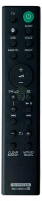 Produktbild von Ersatz Sony Soundbar Fernbedienung HT-MT300 | HT-MT301 | SA-MT300 | SA-MT301