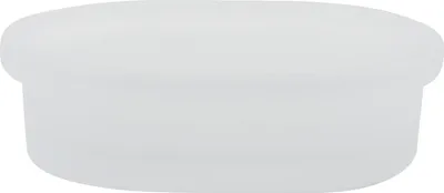 Produktbild von Spirella Seifenschale Glas dekorative Badausstattung Seifenablage "Yoko" Maße: 13,3 x 9,8 x 4 cm - Weiß