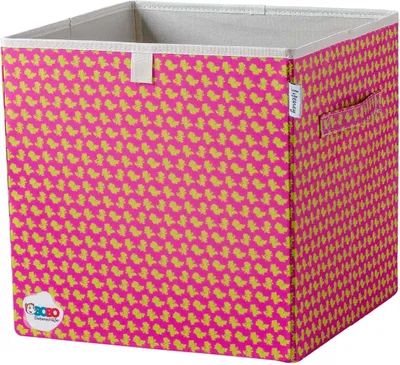 Produktbild von Lifeney meets "Bobo Siebenschläfer" Aufbewahrungsbox mit Streuprint für Kinder  Box mit dem beliebten Siebenschläfer zum Verstauen von Spielzeug  33 x 33 x 33 cm passend für klassische Würfelregale