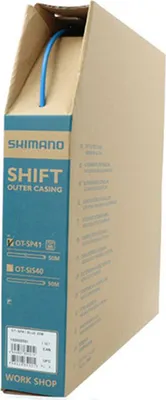 Produktbild von SHIMANO Schaltzugaußenhülle OT-SP41 25 m Schaltzugaußenhülle Blau.