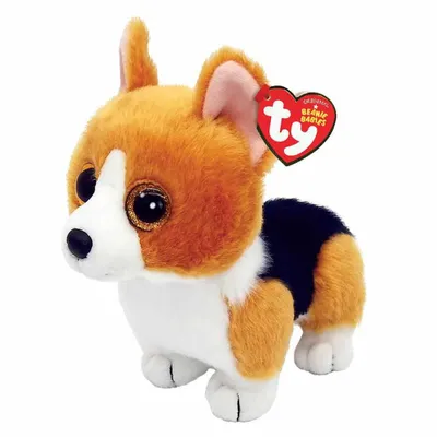 Produktbild von ty 40242 Plüschfigur Beanie Babies - Corgi Colin, 15 cm
