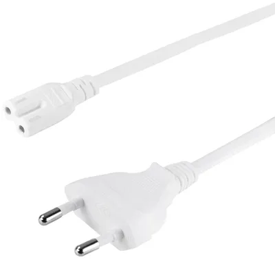 Image de Câble électroménager Euro - C7 Blanc 1,8m