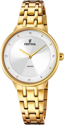 Produktbild von Festina Edelstahl Damen Uhr Armbanduhr gold Fashion D2UF20601/1