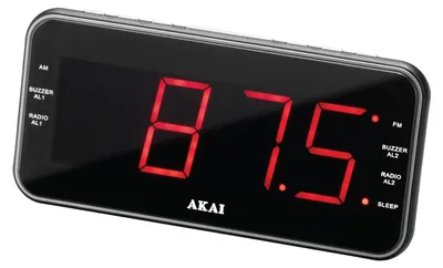 Produktbild von Akai ACR-3899, Uhr, Digital, AM, FM, PLL, 87,5 - 108 MHz, 522 - 1620 kHz, LED