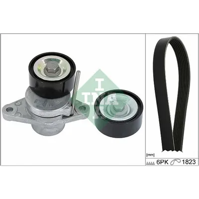 Produktbild von INA 529 0366 10 Keilrippenriemensatz für DACIA DUSTER