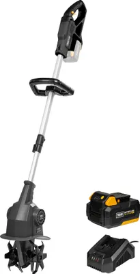Produktbild von TEXAS HFX 2000 Akku Bodenhacke (Gartenfräse mit 20 Volt, 15,5 cm Arbeitsbreite, 16 cm Frästiefe, inklusive 4 Ah Akku und Ladegerät)