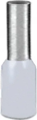 Produktbild von 100 x Aderendhülsen-Sortiment - GRAU - isoliert - 4,0qmm / 4,0mm²  Länge 9 mm