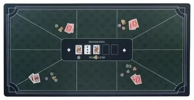 Productafbeelding van Pokerdoek - 180 x 90 cm - Groen
